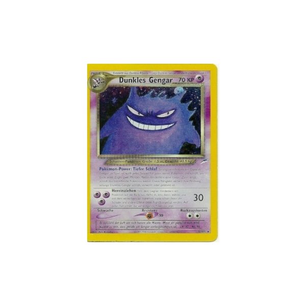 Dunkles Gengar 6/105 1. Edition HOLO BESPIELT