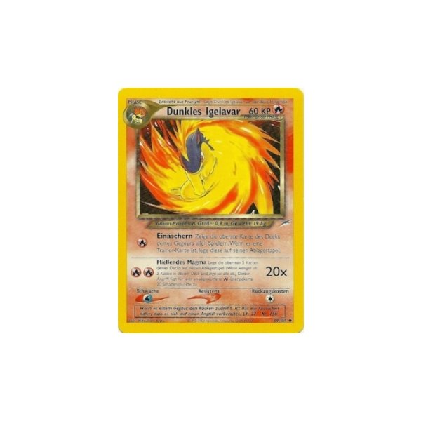 Dunkles Igelavar 39/105 1. Edition BESPIELT