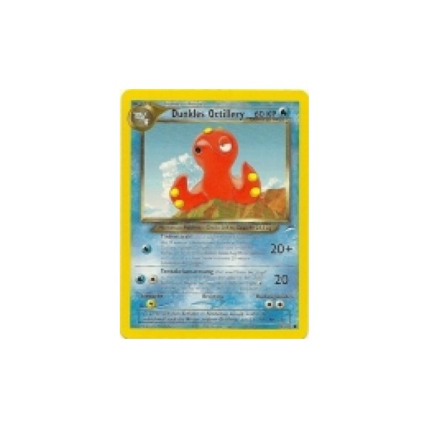 Dunkles Octillery 62/105 1. Edition BESPIELT