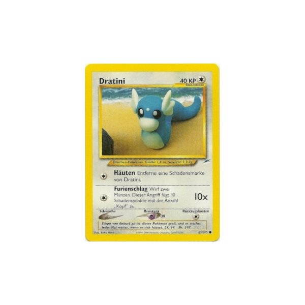 Dratini 63/105 1. Edition BESPIELT
