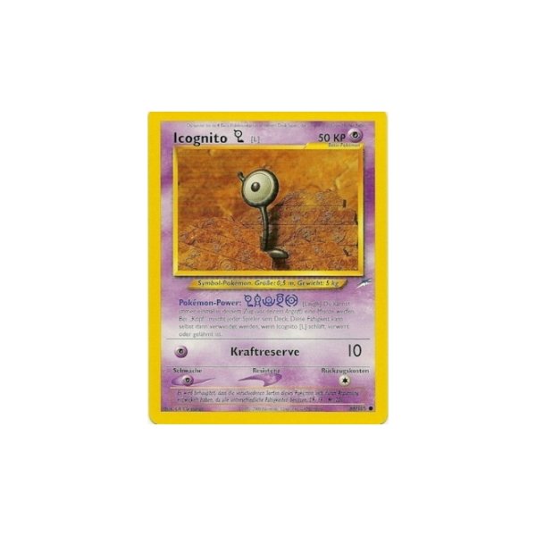 Icognito L 86/105 1. Edition BESPIELT