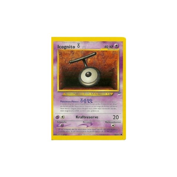 Icognito T 88/105 1. Edition BESPIELT