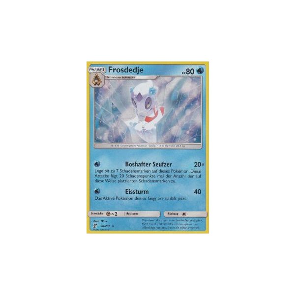 Frosdedje 038/236 HOLO