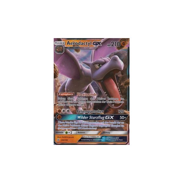 Aerodactyl-GX 106/236 HOLO
