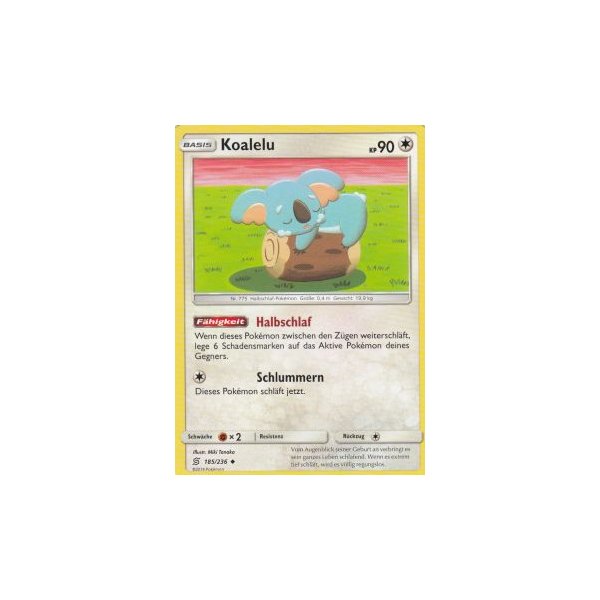 Pokemon Karten SM11 Bund der Gleichgesinnten 177/236 Ohrdoch #1
