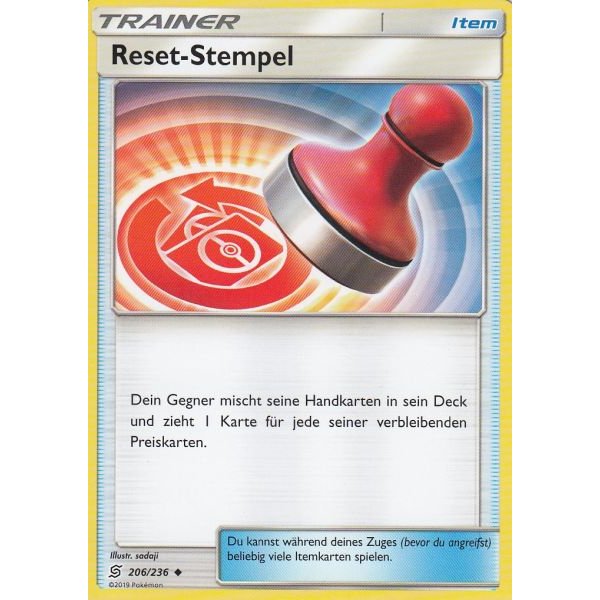 Reset-Stempel 206/236