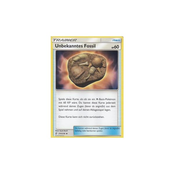Unbekanntes Fossil 210/236