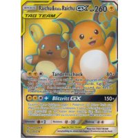 Raichu & Alola-Raichu-GX TAG TEAM 220/236 FULLART