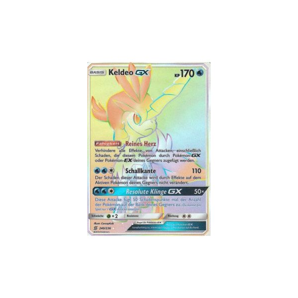 Keldeo-GX 240/236 RAINBOW
