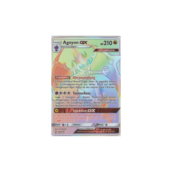 Agoyon-GX rot 249/236 RAINBOW