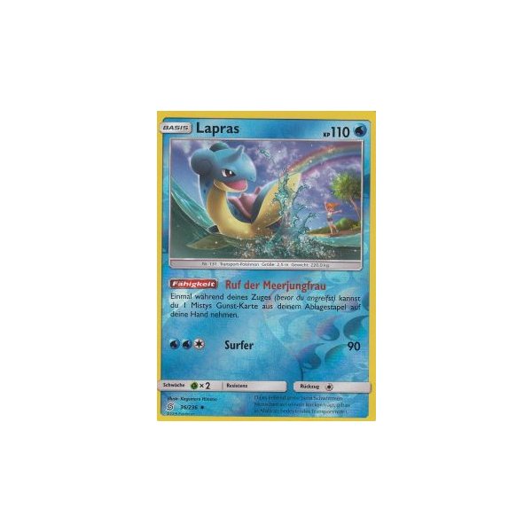 Lapras 036/236 REVERSE HOLO