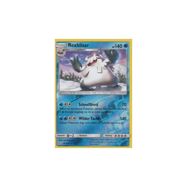 Rexblisar 042/236 REVERSE HOLO