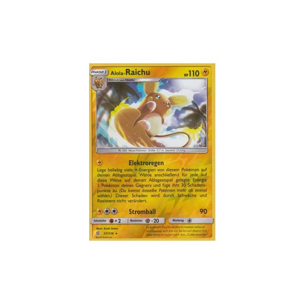 Alola-Raichu 057/236 REVERSE HOLO