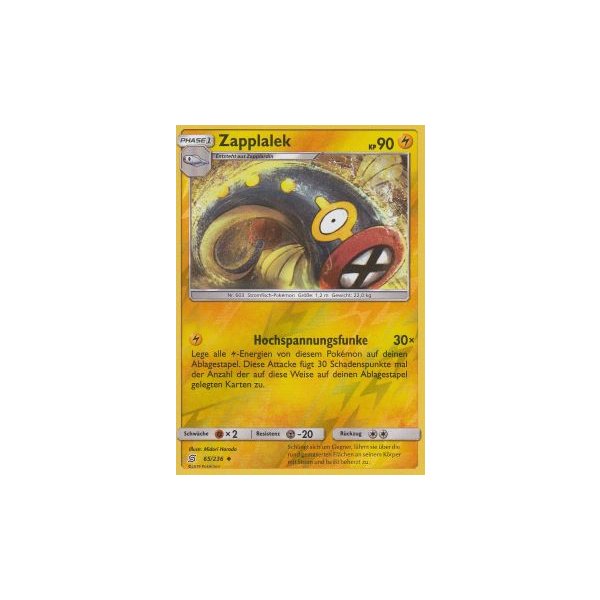 Zapplalek 065/236 REVERSE HOLO