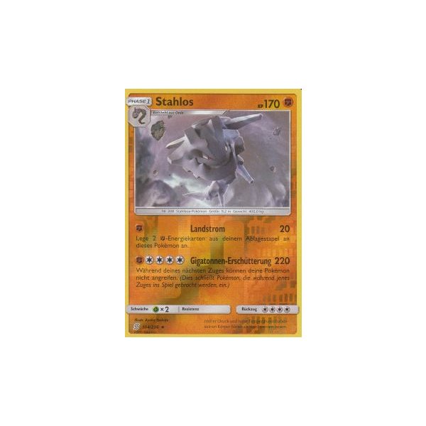 Stahlos 104/236 REVERSE HOLO