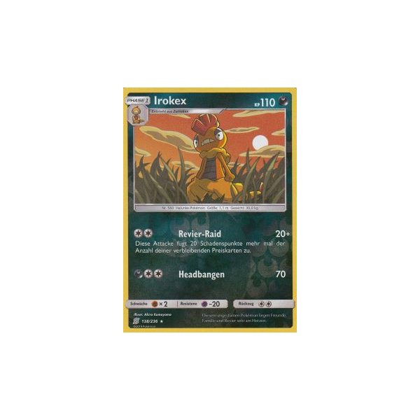Deutsch Cardicuno Heatran GX 25/236 Pokémon Sonne & Mond Bund der Gleichgesinnten Sammelkarte