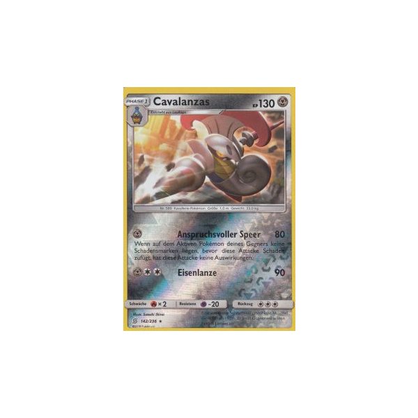 Cavalanzas 142/236 REVERSE HOLO