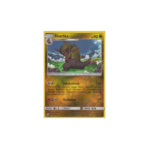 Sharfax 155/236 REVERSE HOLO