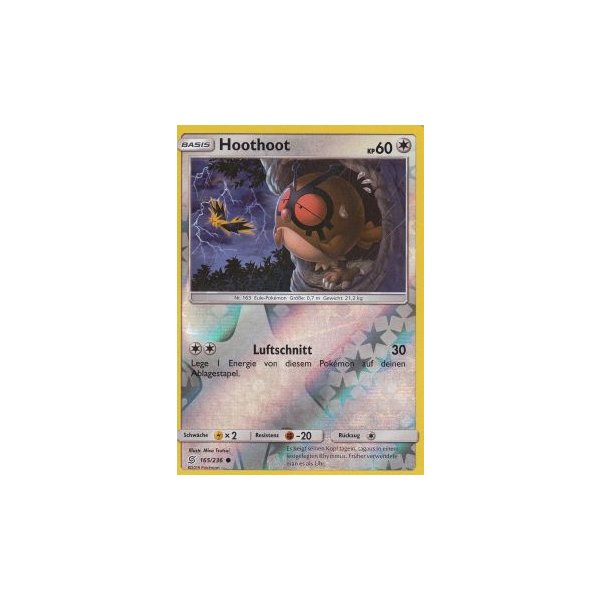 Hoothoot 165/236 REVERSE HOLO