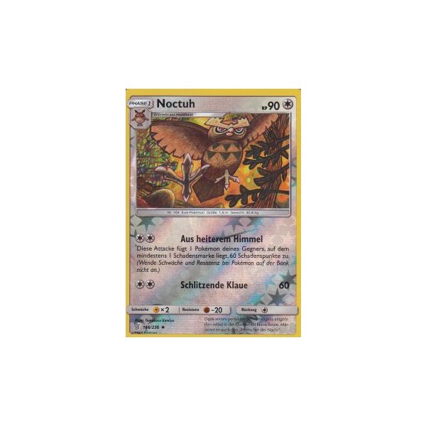 Noctuh 166/236 REVERSE HOLO