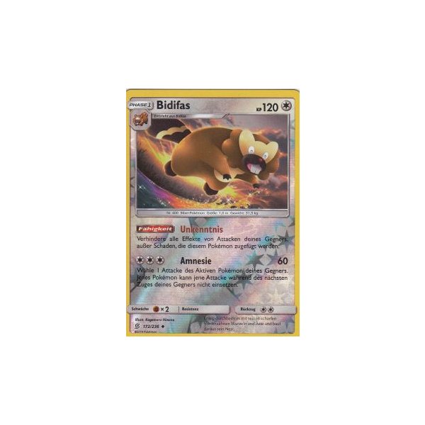 Bidifas 172/236 REVERSE HOLO