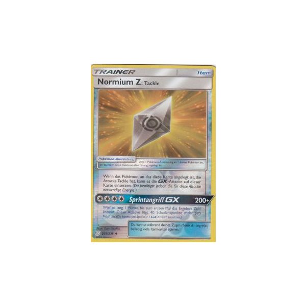 Normium Z: Tackle 203/236 REVERSE HOLO