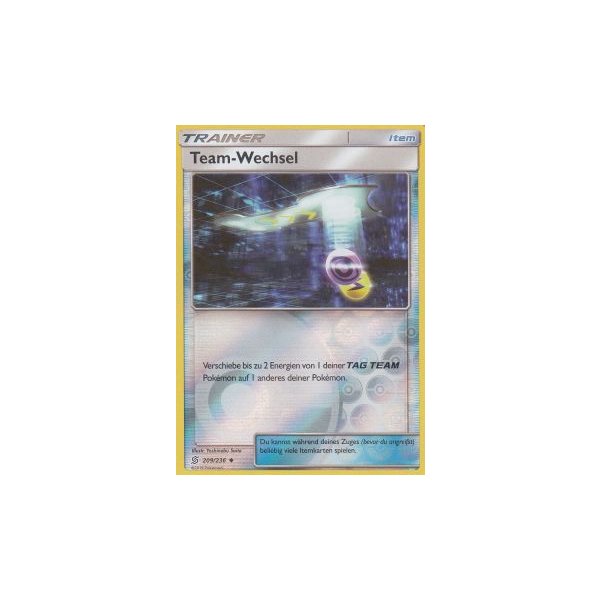 Team-Wechsel 209/236 REVERSE HOLO