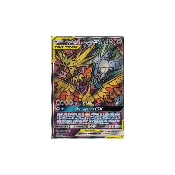 Moltres &amp; Zapdos &amp; Articuno Tag Team-GX SM210 (englisch) PROMO