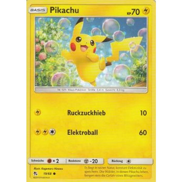 Pikachu 19/68