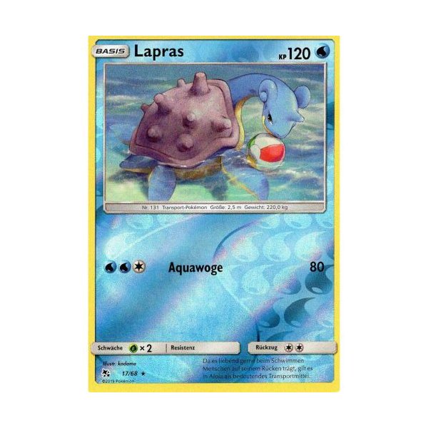 Lapras 17/68 REVERSE HOLO