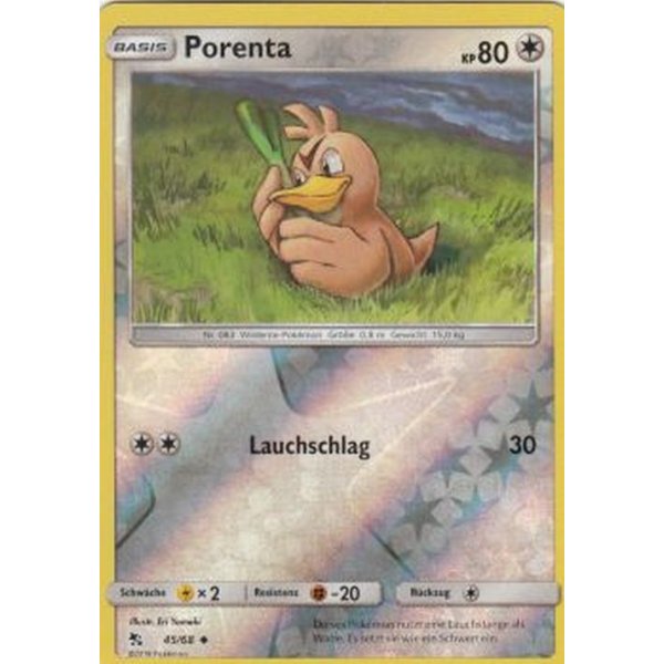 Porenta 45/68 REVERSE HOLO