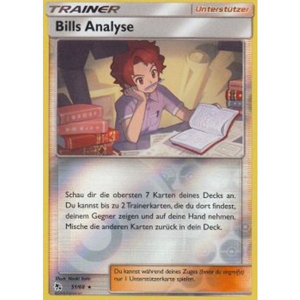 Bills Analyse 51/68 REVERSE HOLO