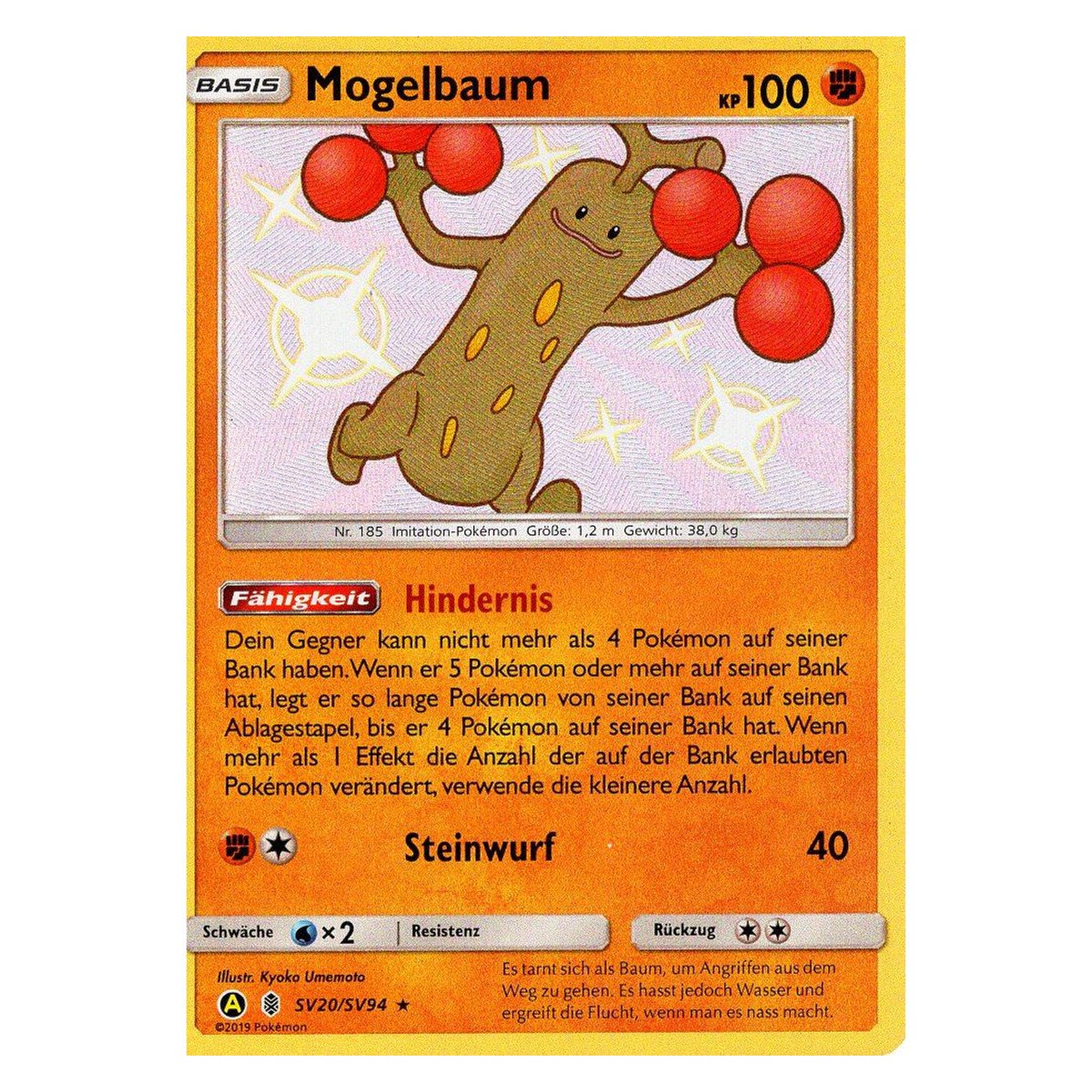 Mogelbaum SV20 SV94 Verborgenes Schicksal Pokemon Karte Kaufen Bei GttG