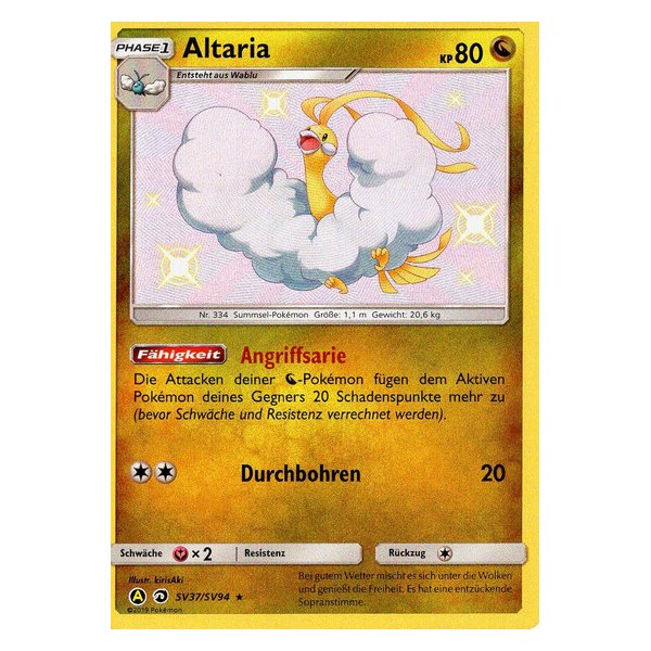 Altaria SV37/SV94