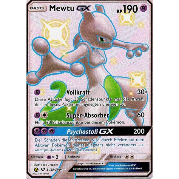 Mewtu-GX SV59/SV94