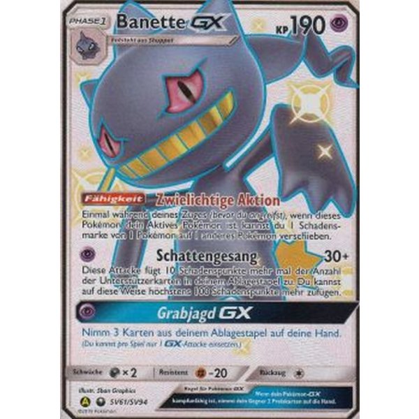 Banette-GX SV61/SV94