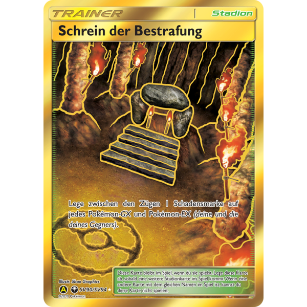 Schrein der Bestrafung SV90/SV94 GOLDRAND