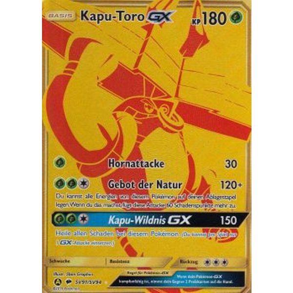 Kapu-Toro-GX SV91/SV94 GOLD