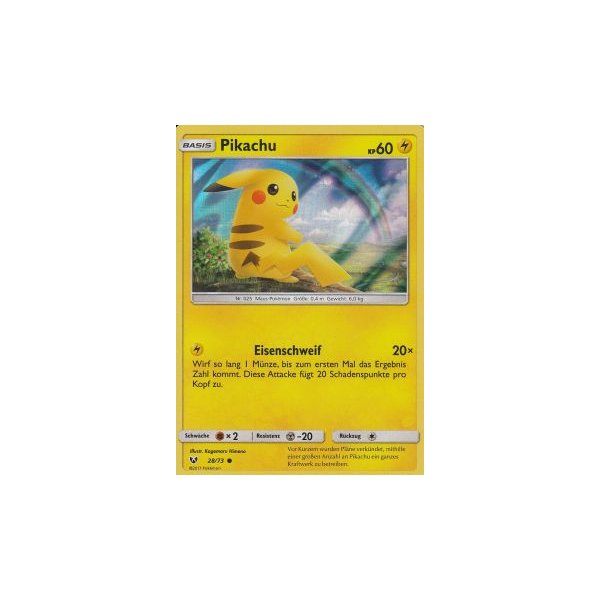 Pikachu 028/73 HOLO
