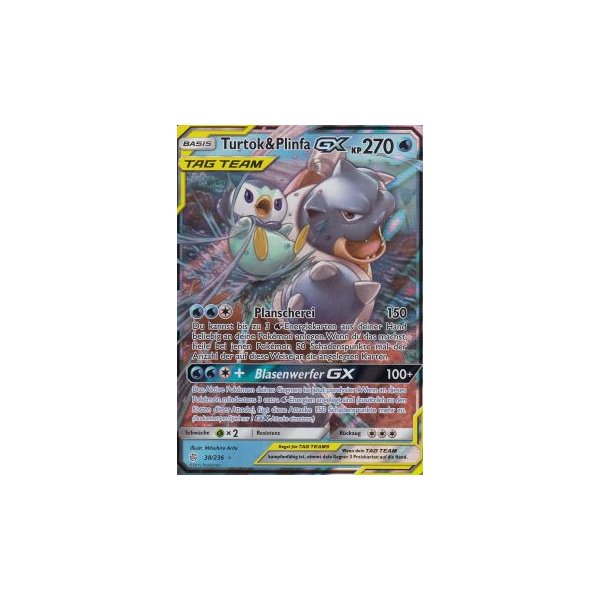 Turtok &amp; Plinfa-GX TAG TEAM 038/236