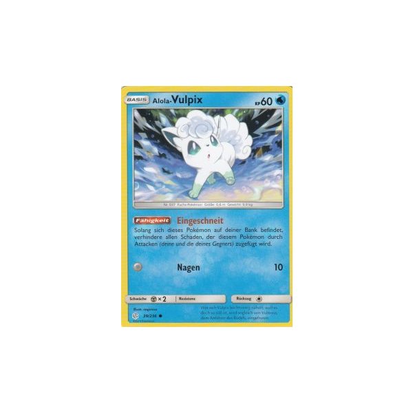 Pokemon Karten SM12 Welten im Wandel 39/236 Alola-Vulpix #1