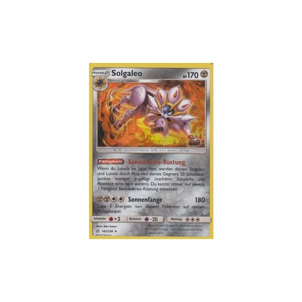 Solgaleo 142/236 HOLO