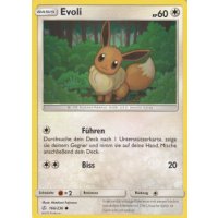 Neu Deutsch NM Pokémon Karte Welten im Wandel 167/236 Evoli