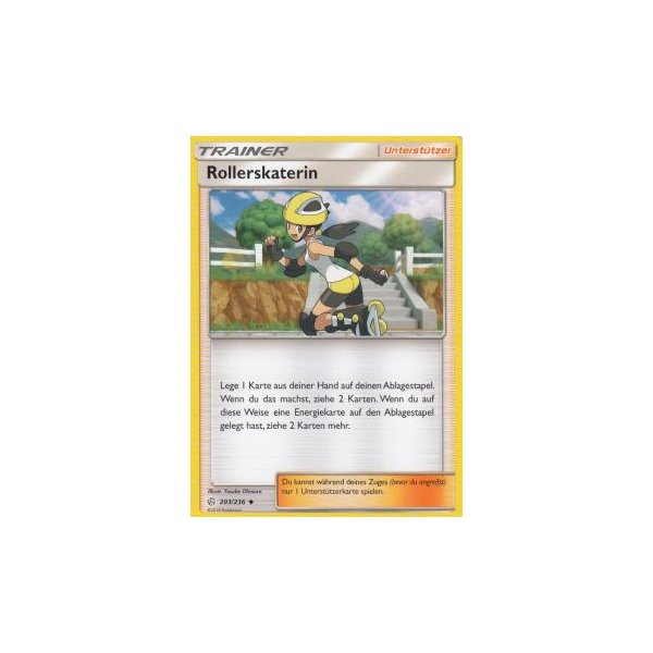 Rollerskaterin 203/236