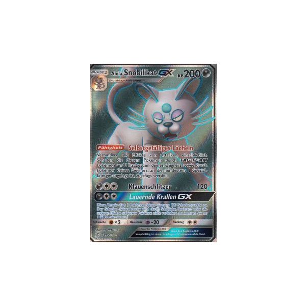 Alola-Snobilikat-GX 219/236 FULLART