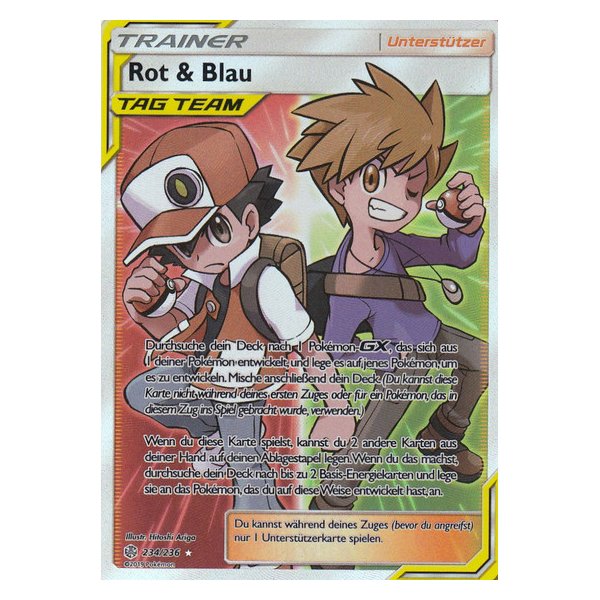 Rot &amp; Blau 234/236 FULLART