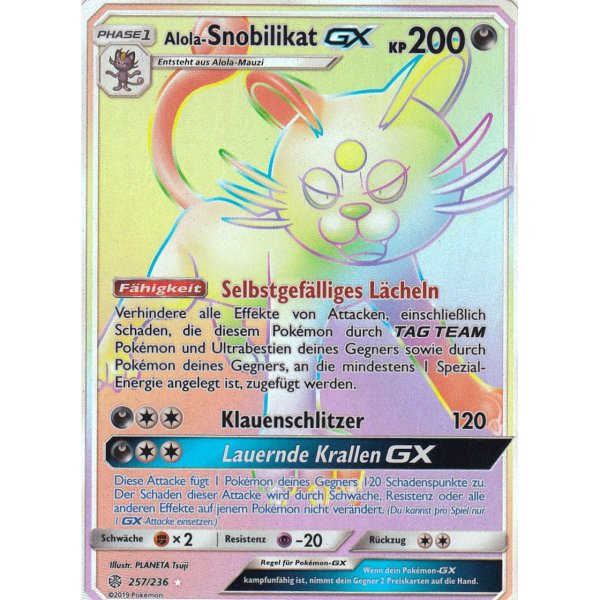 Alola-Snobilikat-GX 257/236 RAINBOW