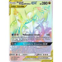 Arceus &amp; Dialga &amp; Palkia-GX TAG TEAM 258/236 RAINBOW