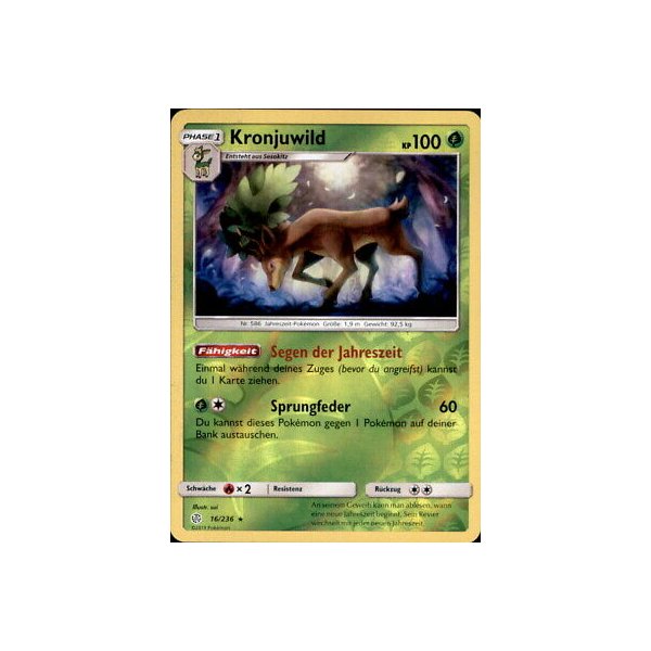 Kronjuwild 016/236 REVERSE HOLO