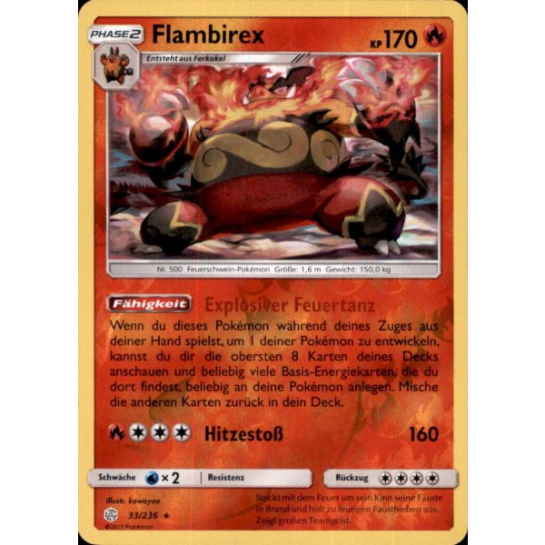 Flambirex 033/236 REVERSE HOLO